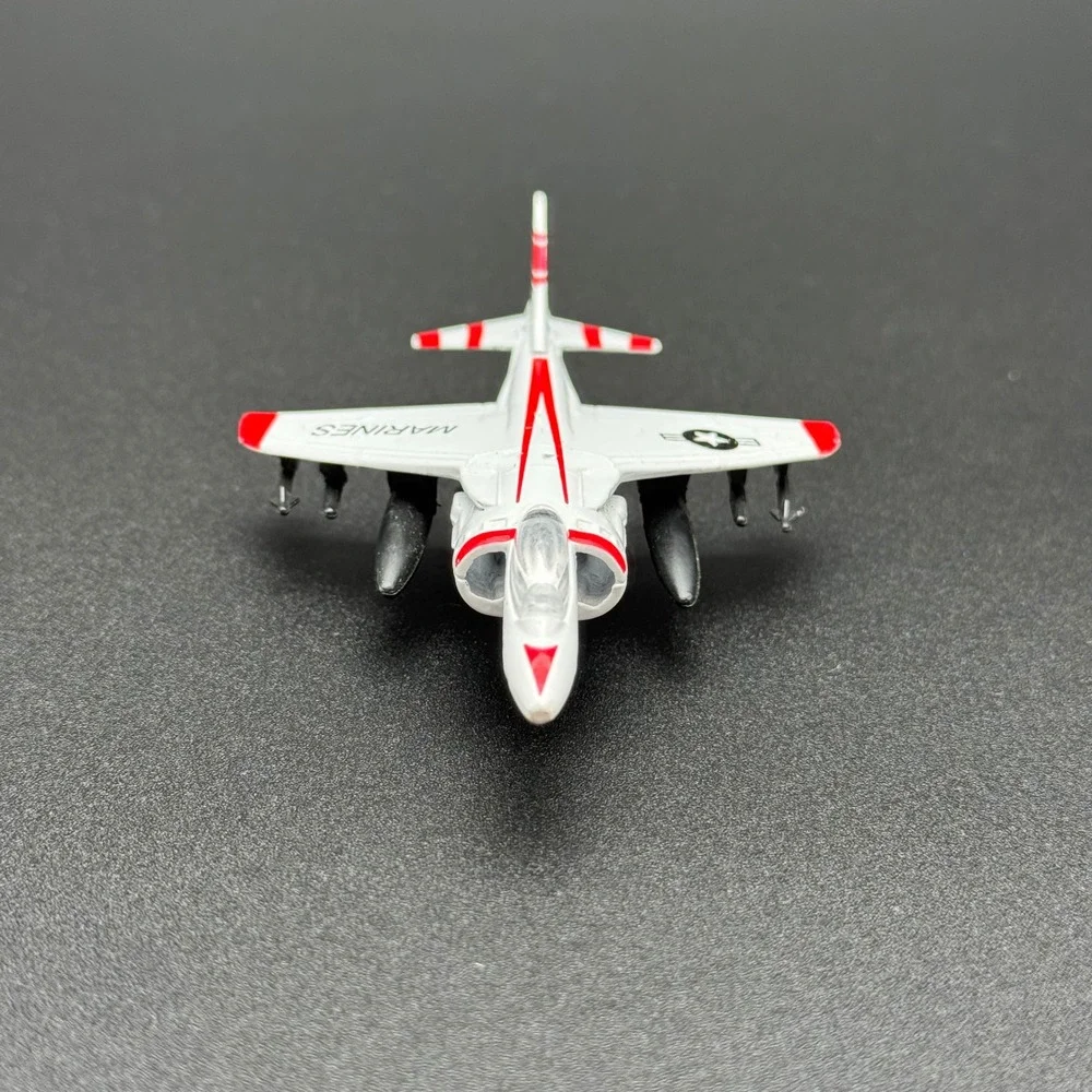 Marines AV-8B‎ Harrier II Ground Attack Jet Diecast Metal Vintage Toy